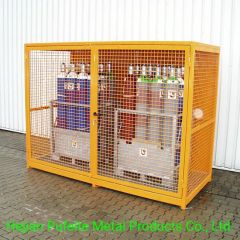 Best Price Customized Safety Steel Mesh Cage Gas Bottle Storage Unit Cages - Image 5