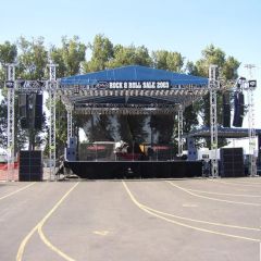 Dragonstage Used Stock Aluminium Stage Truss for Sale Outdoor Event Stage Equipment Truss System - Image 1