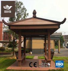 Wood Plastic Composite Durable Outdoor Pavilion Size Customized Trademark Senyu Color Customized Duration 15 Years Cover Material - Image 1