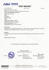A001T130411031001 certificate from Xiamen Yoyo Ceramic Trading Co., Ltd.
