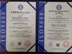 ISO 9001 certificate from Yuyao Yide Fluid Power Co., Ltd.