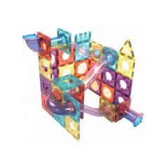 Marble Run Kids Toy Set Magnetic Maze Balls Race Track Block Building Bricks Construction Puzzle Game - Image 6