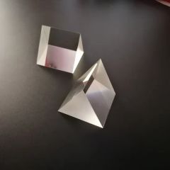 Ultraviolet Infrared Single Crystal CaF2 Prisms - Image 1