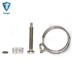 Large Size Fasteners Hose Clamp Double Wire Fastener Hose Clamp - Image 5