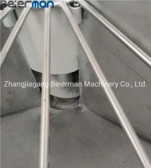 Model 5.5kw Mixing 36kw Heating Power Vertical Stainless Steel Plastic Pellets Coloring Mixing Drying Machine - Image 6