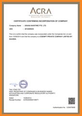 ProdSG certificate from OOO SFERA
