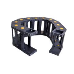 Plastic Semi Closed Drag Chain Cable Carrier Color Black Origin China Trademark OEM HS Code 3926909090 Structure Drag - Image 5
