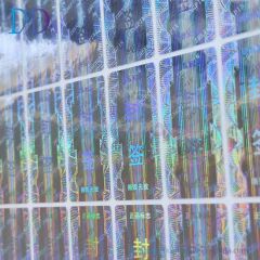 Custom Reflection Rainbow Holographic Stickers Security Labels Anti Counterfeit Labels Printing - Image 5