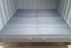 20ft x 8ft Bunded Store with Open Mesh Floor for Secure Industrial Storage - Image 5