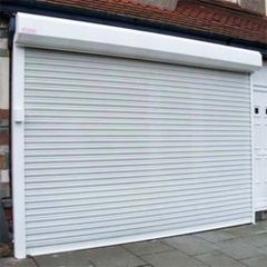 GI Shutter Door usage commercial Style Full Height Position Exterior Material Stainless Steel Operating Option With - Image 2