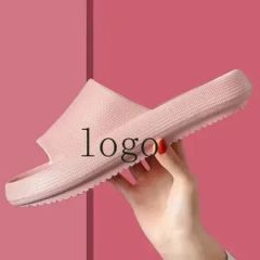 Processing Customized Small Wholesale EVA Couple Home Sandals Slippers Summer Burst Slippers - Image 2