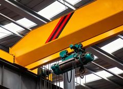 Indoor Single Beam 5 Ton Bridge Overhead Crane with Hoist - Image 4