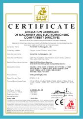CE Certificate of Drill Mill Lathe certificate of ANHUI CITIE TECHNOLOGY CO., LTD. – certificate photo, supplier certificates section