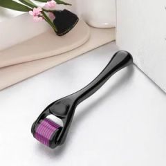 Wholesale Scalp Roller Micro Needle Hair Roller Drs540 Matte Black Microneedling Hair Growth Beard Growth Derma Roller - Guangdong Byall Medical Technology Co., Ltd.
