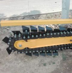 Compact Walk Behind Ditcher with Adjustable Depth Control Origin China Certificate EPA Model NO. RWKG12 HS Code 84306090 - Image 2