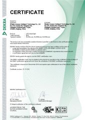 ENEC certificate from Ningbo Jovesun Intelligent Technology Co., Ltd