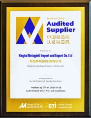 2 certificate from Xingtai Motoyield Import and Export Co. Ltd