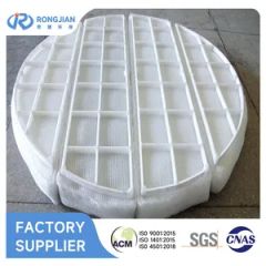 Customizable Size Plastic PTFE Wire Mesh Demister - Pingxiang Rongjian Environmental Protection Chemical Packing Co., Ltd