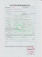 License Photo certificate from Zhongshan Jingxin Photoelectric Co., Ltd.