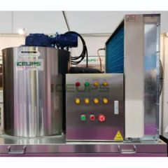 500kg/Day Flake Ice Making Machines Flake Ice Maker Origin China Condition New Trademark ICEUPS Certification CE Refrigerant R404A - Image 2