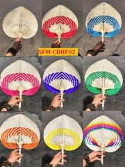 100% Handmade Bamboo Woven Fans - Image 5