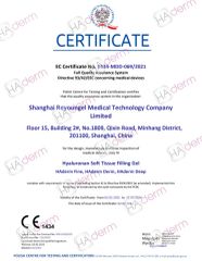 CE Certificate certificate from Shanghai Royalife Biological Technology Company Limited