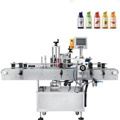 PLC Control Sticker Labels Automatic Round Bottle Glass Bottle Labeling Machine - Image 2