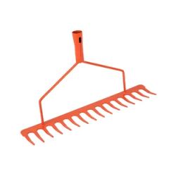 Custom 14-Tooth Carbon Steel Garden Tool Rake Landscape Leveling Rake - Image 4