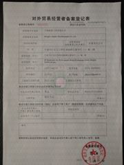 License Photo certificate from NINGBO LEADER SANITARYWARE Co., LTD