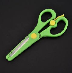Children Safety Scissors Preschool Training Scissors Trademark AVA Occasion Home Condition New Material Metal Style - Image 4