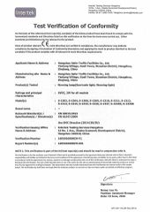 CE Certificate for Warning Lamps certificate from Hangzhou Safer Traffic Facilities Co., Ltd.