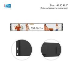 49.5 Inch Monochrome LCD Digital Display Advertising Screen Media Ad Player - Image 5