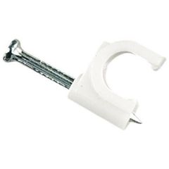 Electric Cable Clip Clip Material PVC Quantity Per Pack 100 Clip Size 4 mm - 40 - Image 1