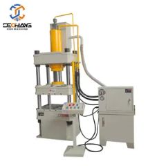 Yq32 100t Yq32 160t CNC Servo Hydraulic Press Machine Vertical Double Cylinder Automatic Gear Motor Multifunctional New Bearing - Shandong Dechang Machinery Co., Ltd.