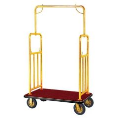 Hotel Lobby High Standard Concierge Bellman Cart Baggage Luggage Trolley - Image 2