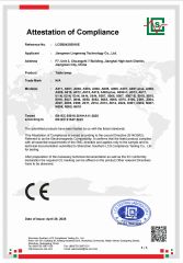 CE certificate from Jiangmen Ling Meng Technology Co., Ltd.