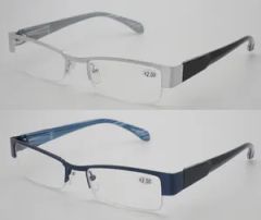 Half Frame Reading Eyeglasses Novel Design Model NO. 5878 Style Commercial Frames Color All HS Code 90031100 Frame Color Black - Image 4