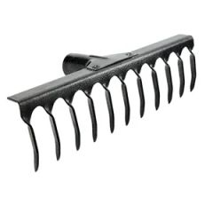 Carbon Steel Garden Tools Farming Rake Agriculture Rake Size Chose Sample Free Scope Gardens Trademark OEM Model NO. rake - Image 3