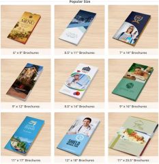 Customize Printing A4 A5 Paper Presentation File Folders Custom Logo Business File Folders with Pockets - Image 2