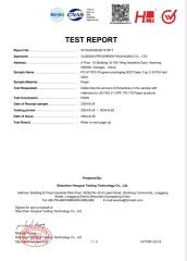 FDA certificate from Guangxi Progreen Packaging Co., Ltd.
