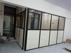 Aluminium Partition Work, Commercial Material Aluminium Service Mode Offline Service Duration 1 Week Open Style Hinged, - Image 4