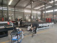 Multi-Function Glass Cutter with Laser Drilling, Loading, Cutting & Breaking Using Gantry Drive - Image 2