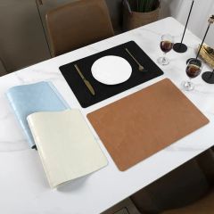 Washable Round Table Mats for Stylish Kitchen Decor Weight 150g Style Modern Waterproof Yes Model NO. PVC-503 Shape - Image 4