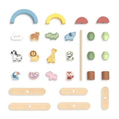 Children's Wooden Stacking Toys Animal Balance Building Blocks - Image 4