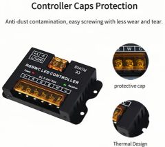 LED Controller Dimmers RF Wireless Touch Controller Stairway Lighting LED Remote Control - Image 3