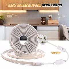 COB 288LEDs/M Strip Neon Rope Lights Waterproof AC220V~240V Flex LED Light Bar - Image 6