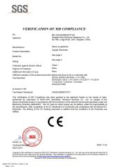 Certificates certificate of Qingdao Mox Electrical Appliance Co., Ltd – certificate photo, supplier certificates section