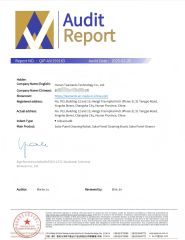 SGS certificate from Hunan Teamants Technology Co., Ltd.