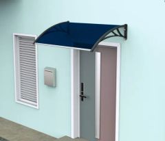 Portable Polyester Retractable Window Awning Origin Prc Control Fixed Trademark reboss HS Code 39259000 Color - Image 2