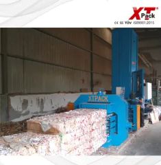 Modern Design Hydraulic Press Waste Plastic Baler Machine - Image 3